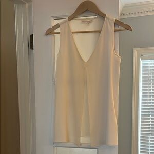 Ann Mashuburn Ivory silk top
